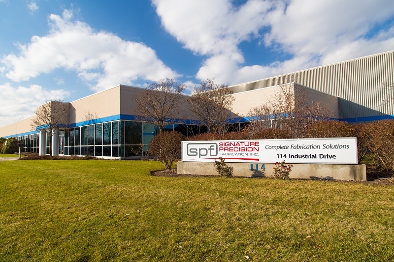 Front of Building with Sign